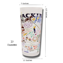 Load image into Gallery viewer, Mackinac Island Drinking Glass - catstudio 
