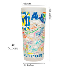 Load image into Gallery viewer, Malibu Drinking Glass - catstudio 
