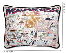 Load image into Gallery viewer, Marines Printed Pillow - catstudio
