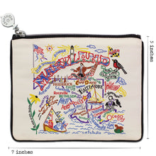 Load image into Gallery viewer, Maryland Zip Pouch - Natural - catstudio
