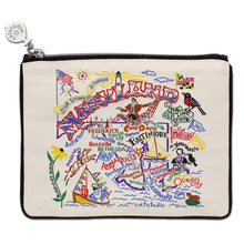 Load image into Gallery viewer, Maryland Zip Pouch - Natural - catstudio
