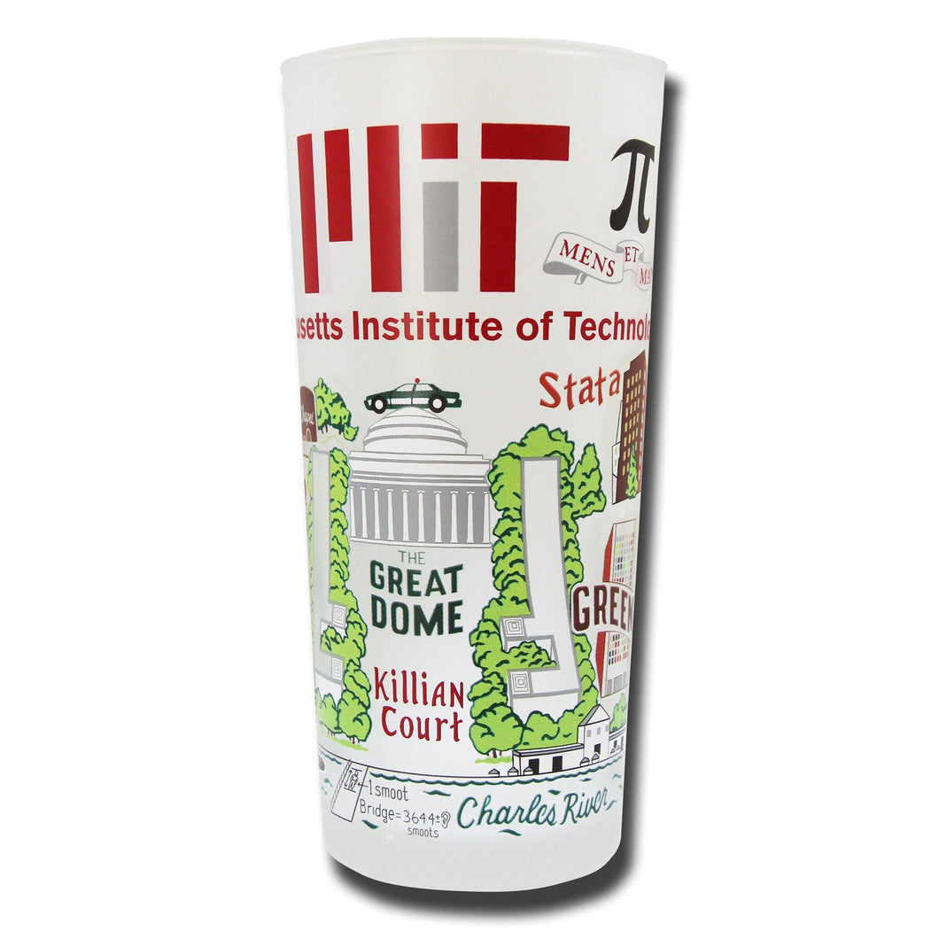 Massachusetts Institute of Technology (MIT) Collegiate Drinking Glass - Coming Soon! - catstudio 