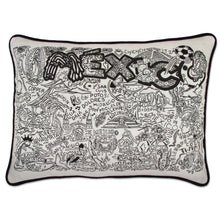 Load image into Gallery viewer, Mexico Hand-Guided Machine Pillow - catstudio
