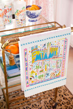 Load image into Gallery viewer, Miami Dish Towel - catstudio 
