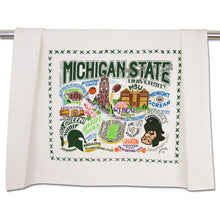 Load image into Gallery viewer, Michigan State University Collegiate Dish Towel - catstudio 
