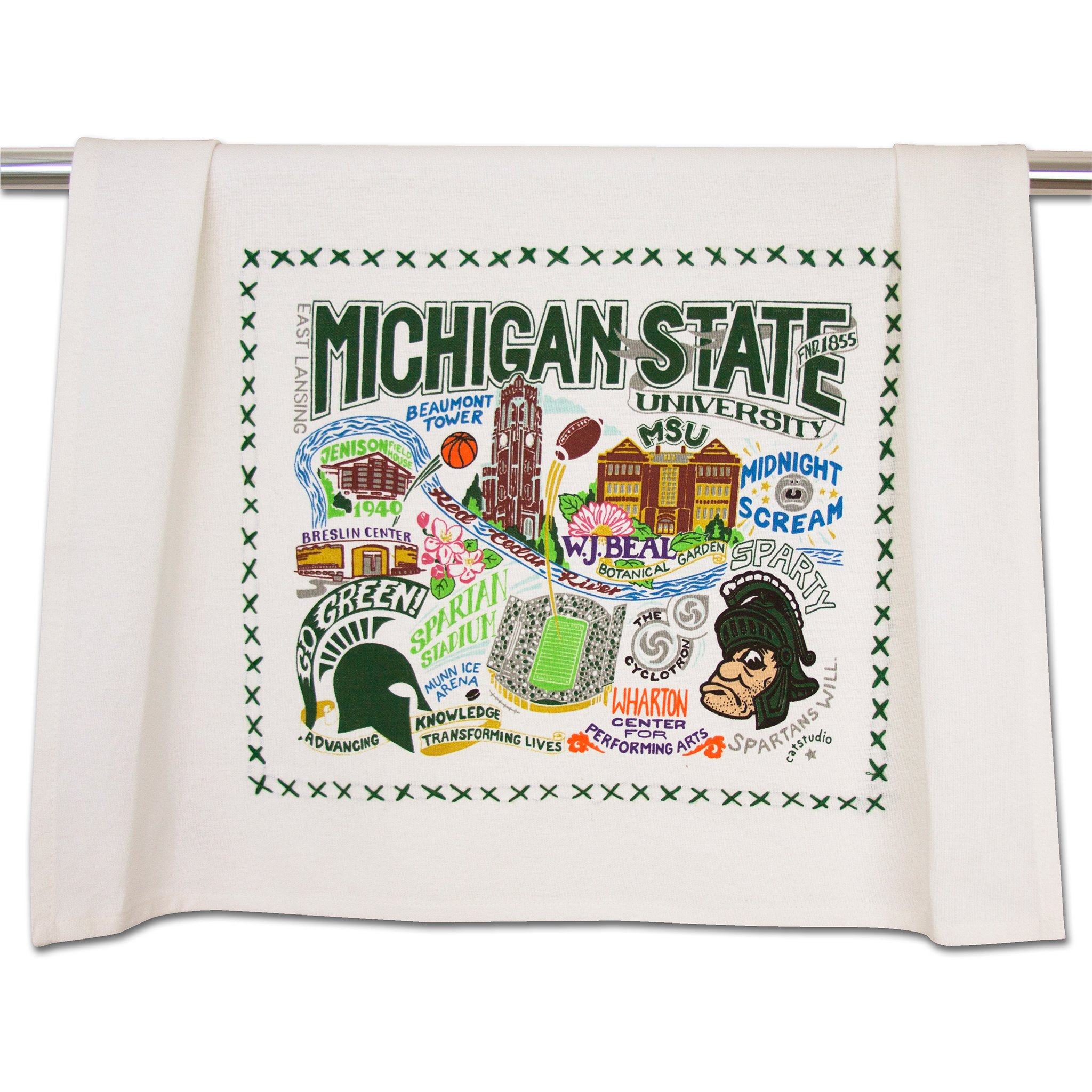 Michigan State University Collegiate Dish Towel