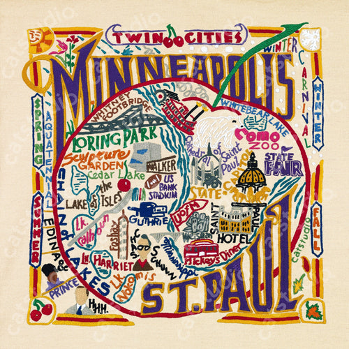 Minneapolis-St. Paul Fine Art Print - catstudio