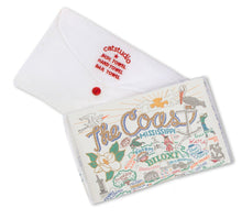 Load image into Gallery viewer, Mississippi Coast Dish Towel - catstudio 
