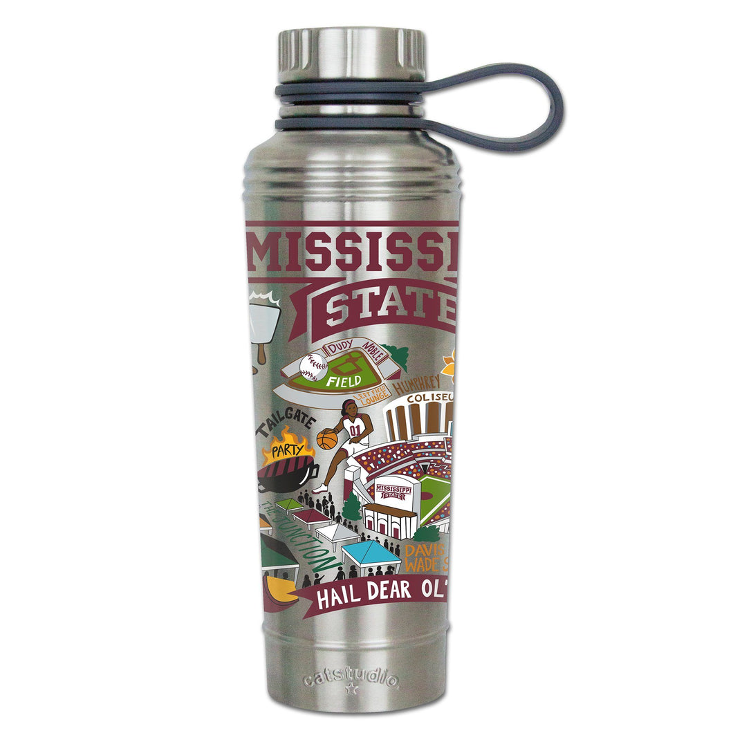 Mississippi State University Collegiate Thermal Bottle - catstudio 