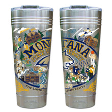 Load image into Gallery viewer, Montana State University Collegiate Thermal Tumbler (Set of 4) - PREORDER Thermal Tumbler catstudio
