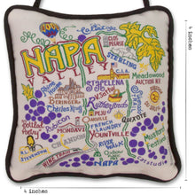 Load image into Gallery viewer, Napa Valley Mini Pillow Ornament - catstudio 

