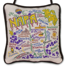 Load image into Gallery viewer, Napa Valley Mini Pillow Ornament - catstudio 
