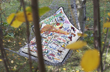 Load image into Gallery viewer, New England Hand-Embroidered Pillow - catstudio
