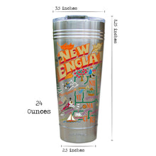 Load image into Gallery viewer, New England Thermal Tumbler (Set of 4) - PREORDER Thermal Tumbler catstudio
