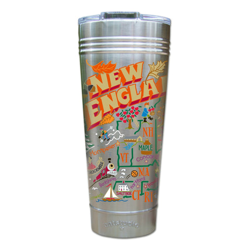 New England Thermal Tumbler (Set of 4) - PREORDER Thermal Tumbler catstudio