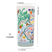 Load image into Gallery viewer, New Jersey Drinking Glass - catstudio 
