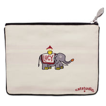 Load image into Gallery viewer, New Jersey Zip Pouch - Natural - catstudio

