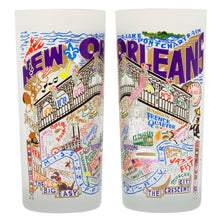 Load image into Gallery viewer, New Orleans Drinking Glass - catstudio 
