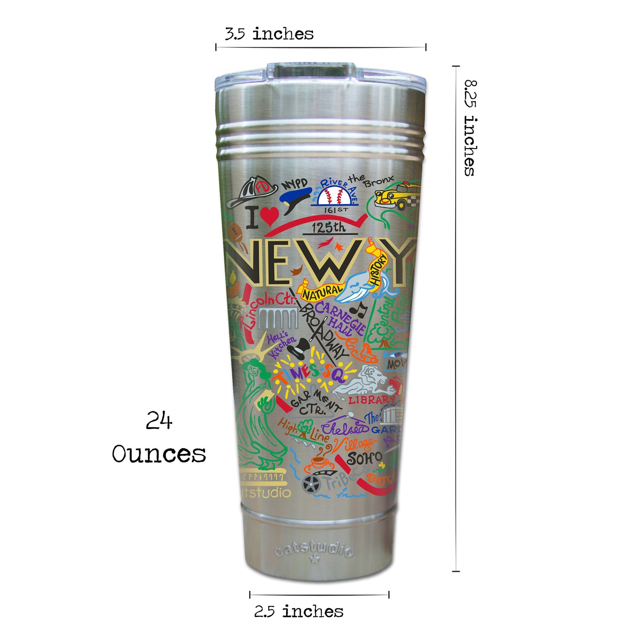 New York City Thermal Tumbler | New York Collection by catstudio 