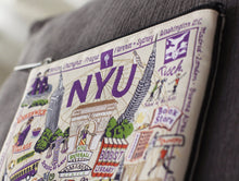 Load image into Gallery viewer, New York University (NYU) Collegiate Zip Pouch - catstudio
