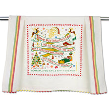 Load image into Gallery viewer, Night Before Christmas Dish Towel - catstudio 
