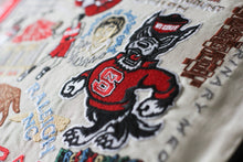 Load image into Gallery viewer, North Carolina State University Collegiate Embroidered Pillow - catstudio
