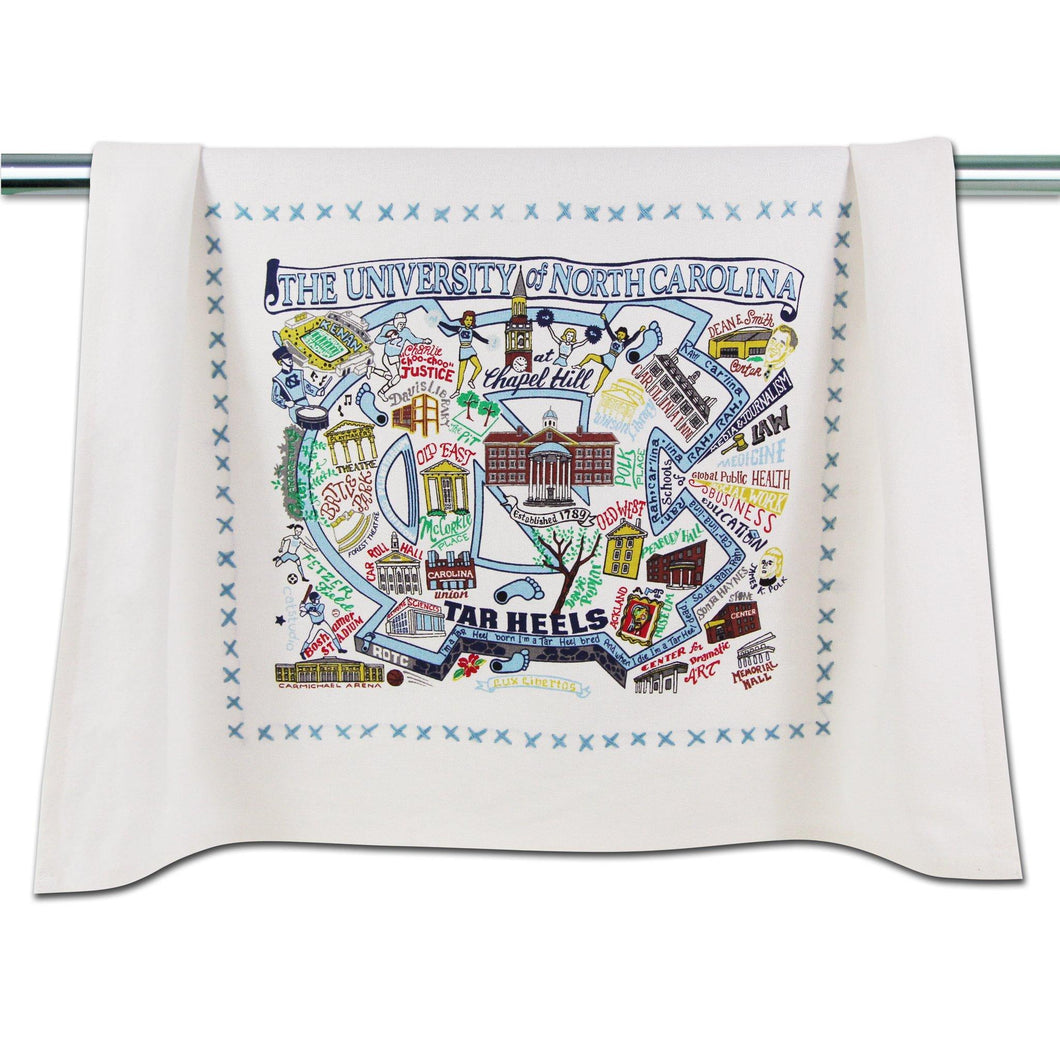 North Carolina, University of Collegiate Dish Towel Dish Towel catstudio 