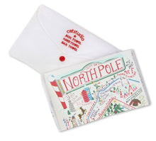 Load image into Gallery viewer, North Pole City Dish Towel - catstudio 
