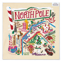 Load image into Gallery viewer, North Pole City Fine Art Print Art Print catstudio
