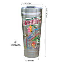 Load image into Gallery viewer, North Pole City Thermal Tumbler (Set of 4) - PREORDER Thermal Tumbler catstudio

