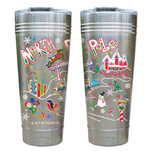 Load image into Gallery viewer, North Pole Thermal Tumbler (Set of 4) - PREORDER Thermal Tumbler catstudio
