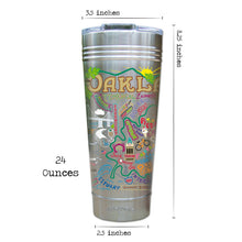 Load image into Gallery viewer, Oakland Thermal Tumbler (Set of 4) - PREORDER Thermal Tumbler catstudio
