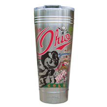 Load image into Gallery viewer, Ohio State University Collegiate Thermal Tumbler (Set of 4) - PREORDER Thermal Tumbler catstudio
