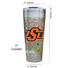 Load image into Gallery viewer, Oklahoma State University Collegiate Thermal Tumbler (Set of 4) - PREORDER Thermal Tumbler catstudio
