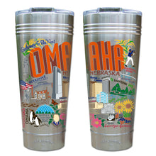 Load image into Gallery viewer, Omaha Thermal Tumbler (Set of 4) - PREORDER Thermal Tumbler catstudio
