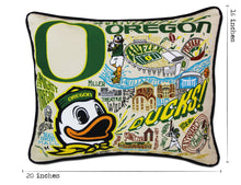 Load image into Gallery viewer, Oregon, University of Collegiate Embroidered Pillow Pillow catstudio 
