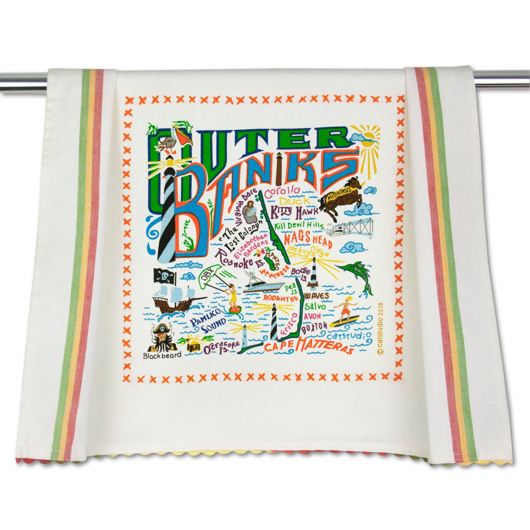 Outer Banks Dish Towel - catstudio 