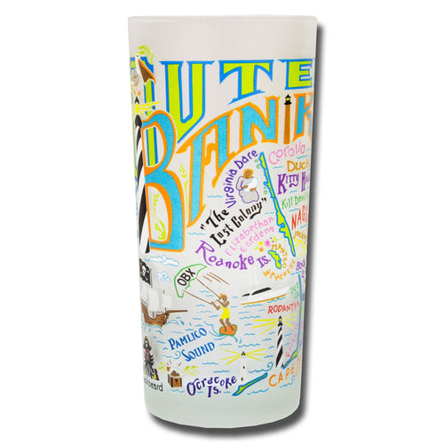 Outer Banks Drinking Glass - catstudio 