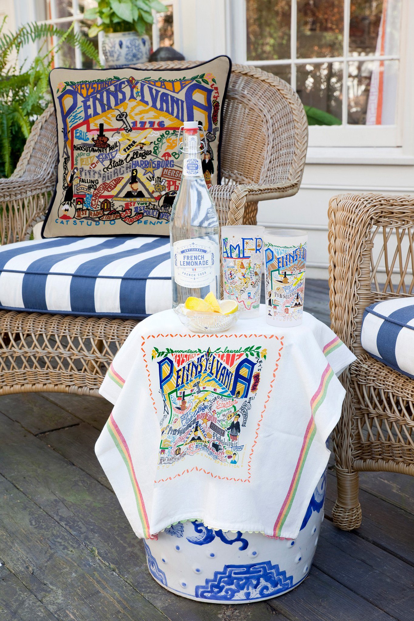 Pennsylvania Dish Towel | State Collection by catstudio – catstudio