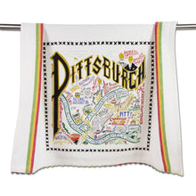 Load image into Gallery viewer, Pittsburgh Dish Towel - catstudio 
