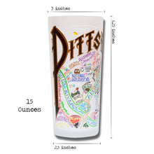 Load image into Gallery viewer, Pittsburgh Drinking Glass - catstudio 
