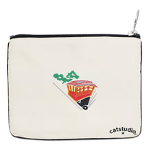 Load image into Gallery viewer, Pittsburgh Zip Pouch - Natural - catstudio
