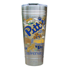 Load image into Gallery viewer, Pittsburgh, University of Collegiate Thermal Tumbler (Set of 4) - PREORDER Thermal Tumbler catstudio 
