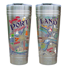 Load image into Gallery viewer, Portland, ME Thermal Tumbler (Set of 4) - PREORDER Thermal Tumbler catstudio 
