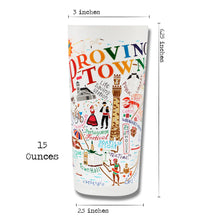 Load image into Gallery viewer, Provincetown Drinking Glass - catstudio 

