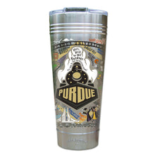 Load image into Gallery viewer, Purdue University Collegiate Thermal Tumbler (Set of 4) - PREORDER Thermal Tumbler catstudio
