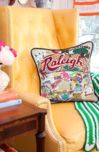 Load image into Gallery viewer, Raleigh Hand-Embroidered Pillow - catstudio
