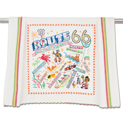 Route 66 Dish Towel - catstudio