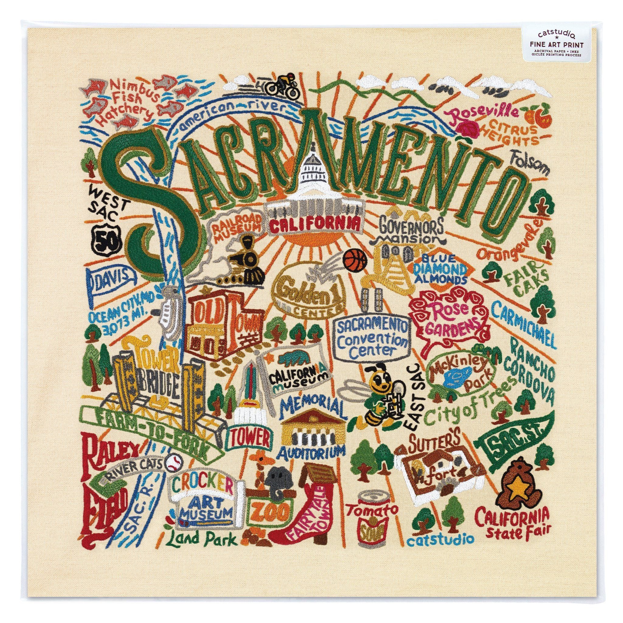 Sacramento Fine Art Print | California Collection by catstudio