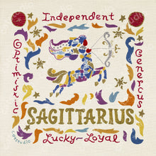 Load image into Gallery viewer, Sagittarius Astrology Fine Art Print - catstudio
